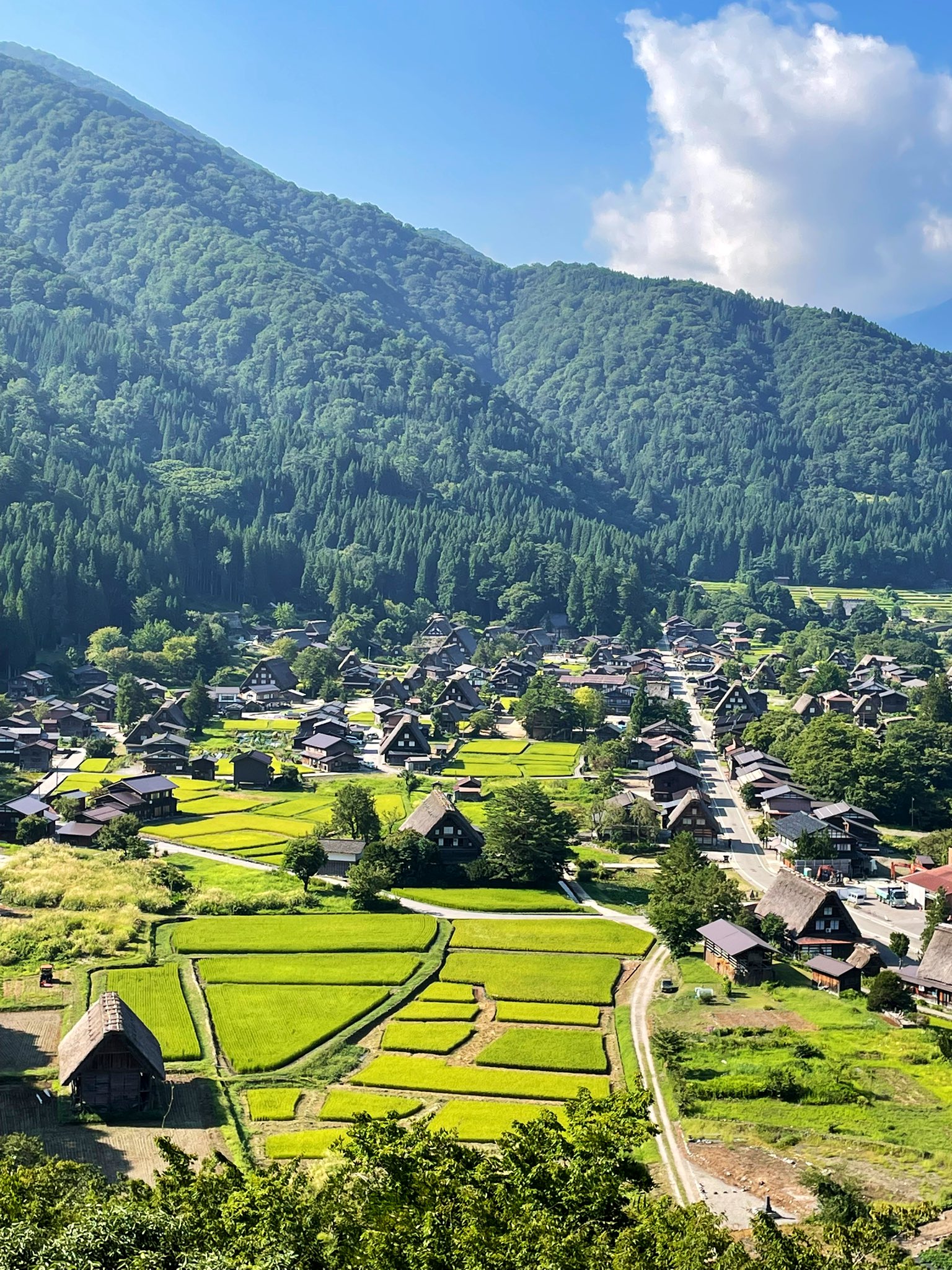 秦森康屯　雪の白川郷 秦森康屯「雪の白川郷」 - 三原市ホームページ