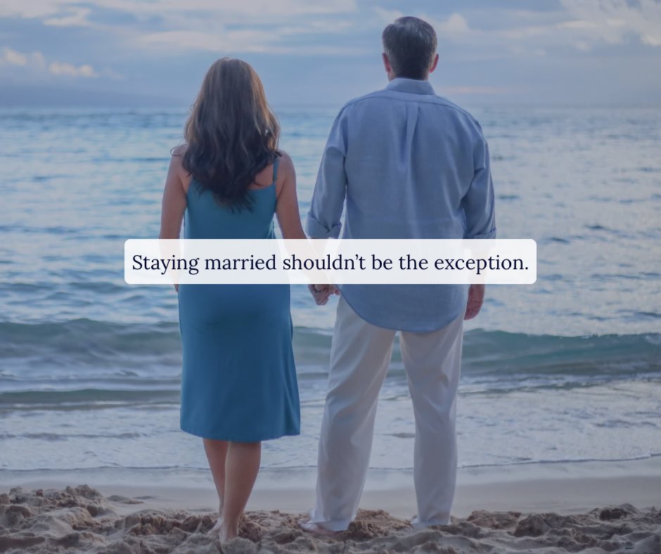 RuthInstitute's tweet image. It should be the norm. 

#Marriage #Family #Commitment #StayTogether #Love