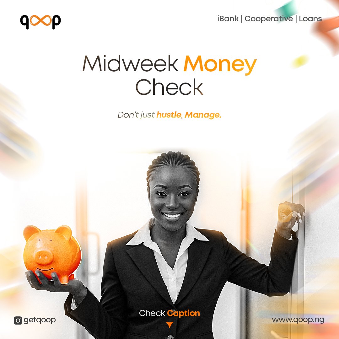 getqoop's tweet image. It’s not just about earning, it’s about keeping track.
With QOOP, you and your circle can see where every naira goes, build accountability, and grow wealth together.
#TrackItAll #QOOPWorks #SmartEarnings #NoBlindSpending #MoneyManager