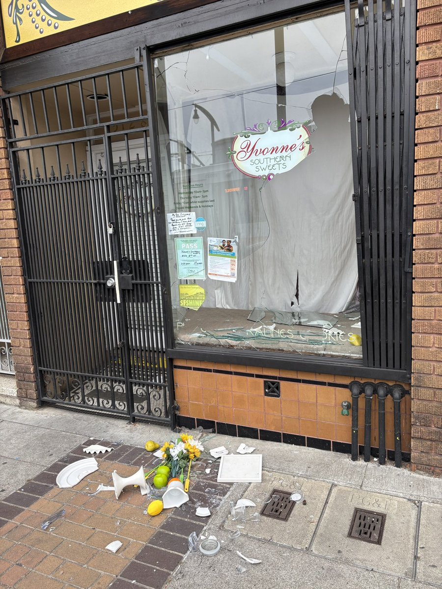 Six Bayview businesses vandalized in 45 days. We need focused patrols, repair support &amp; stronger partnerships with City Hall. In the meantime: shop small, shop #Bayview.