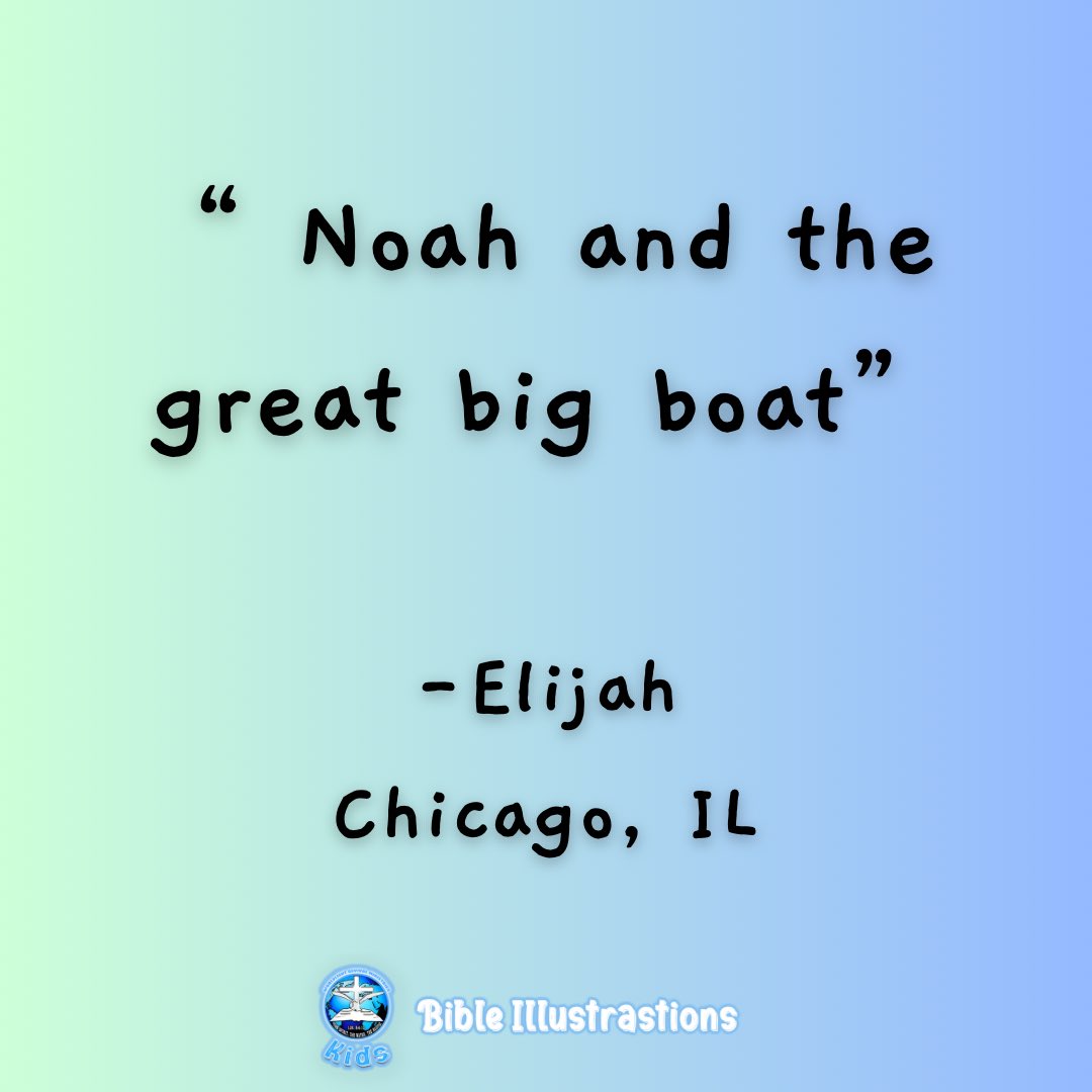 worldlightrm's tweet photo. “Noah and the great big boat”

-Elijah
Chicago, IL

Click the link below to upload your child’s image👇
https://t.co/X23FPs3Lzp

Or send it to our WhatsApp: +18722756684 https://t.co/juvBYM85sf