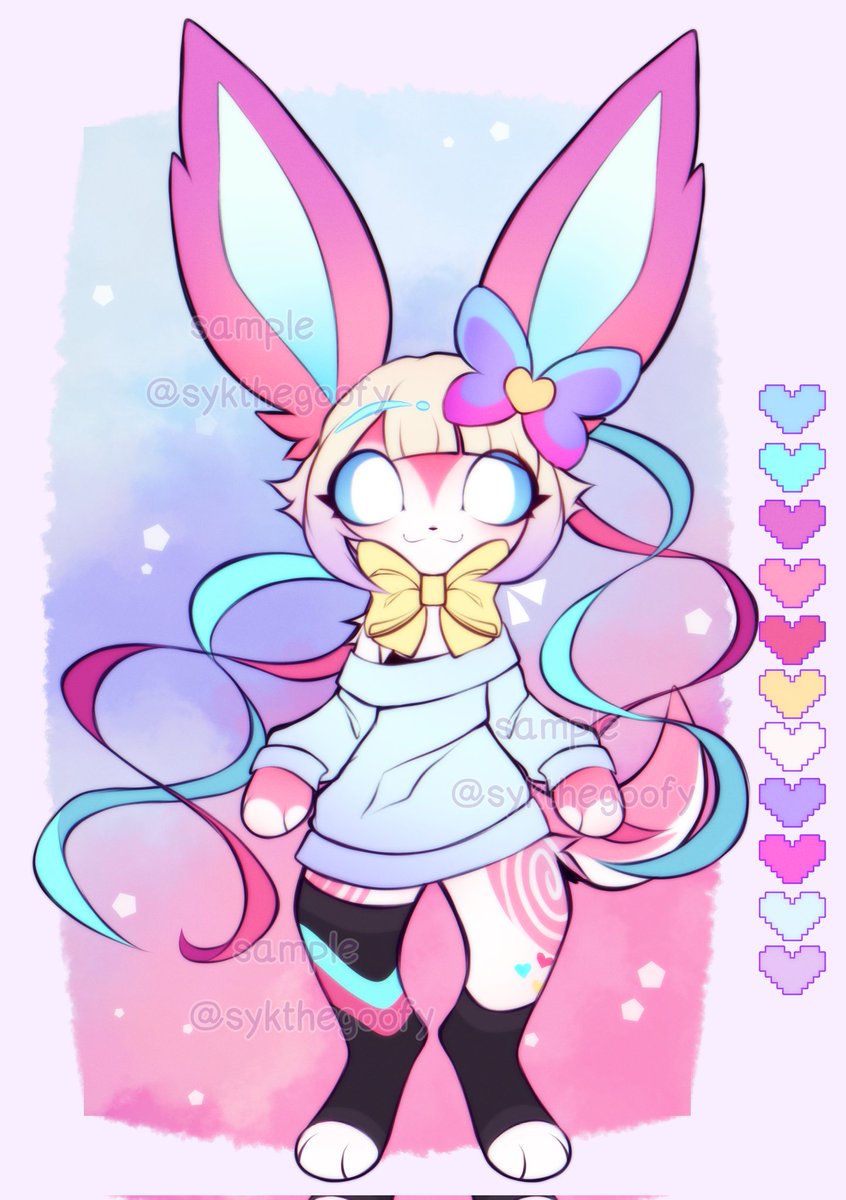 👾✨ Kangel inspired adopt ✨👾

#sylveon #needystreameroverload
Info below!