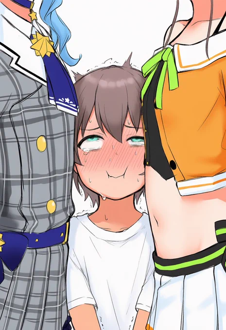 苦しそう