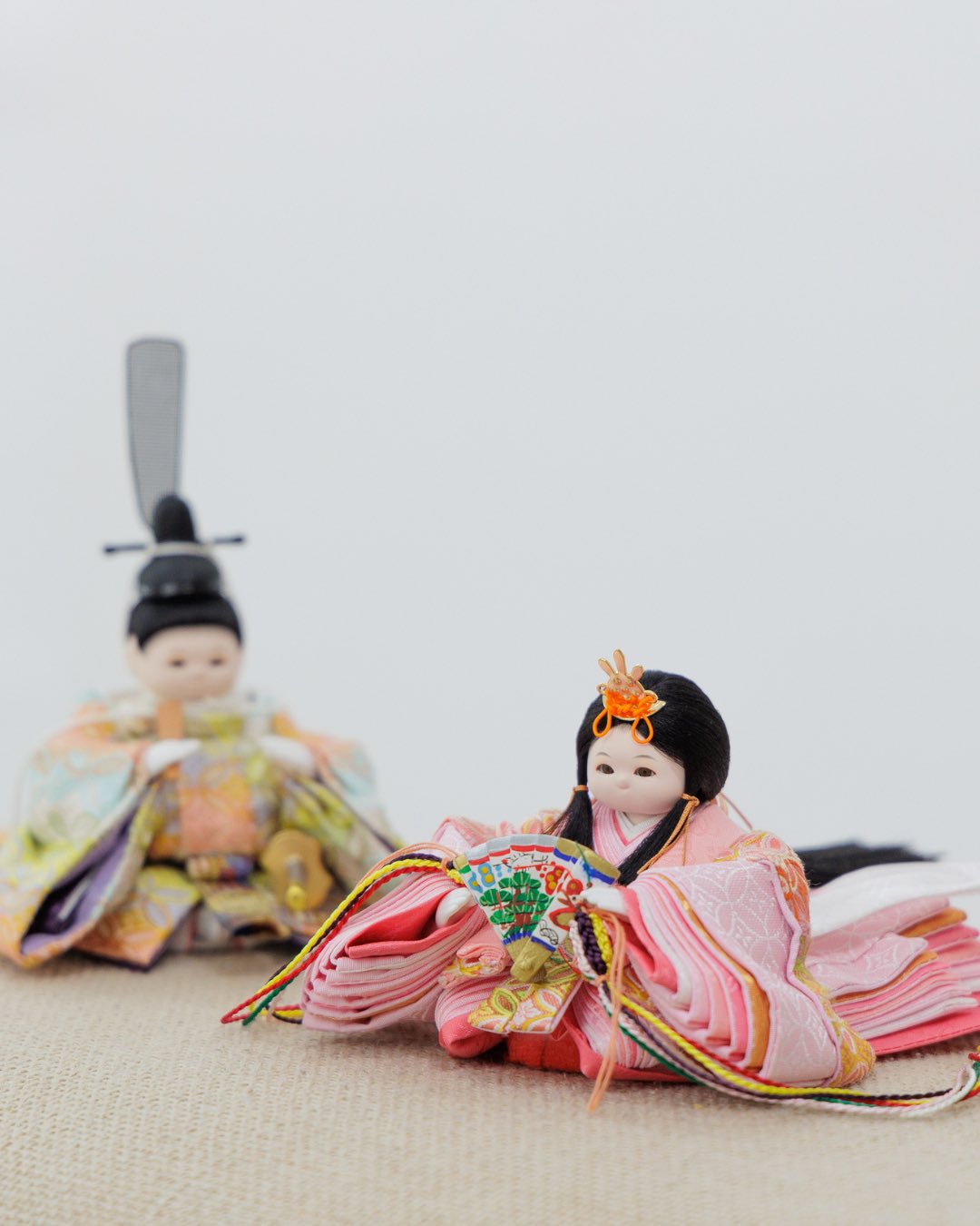 雛道具 ミニチュア ふらここ ひととえ 好きな方に 雛人形 お雛様 雛