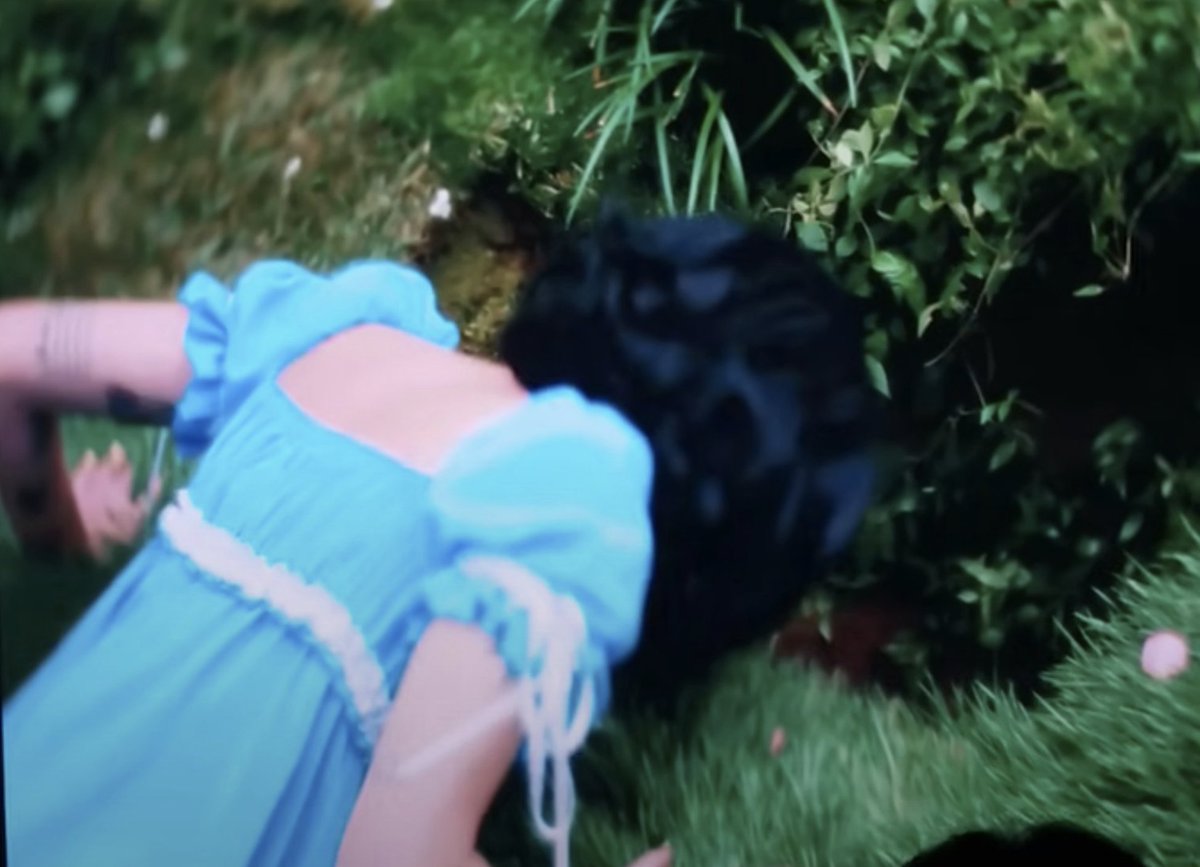 cynthiaruth95's tweet image. "when i first met you there was a garden growing in the black hole of my mind🕳️"

the way they look straight at the camera after looking down the rabbit hole

when i first met YOU: the audience, the camera, the external gaze ...(under heavy surveillance)