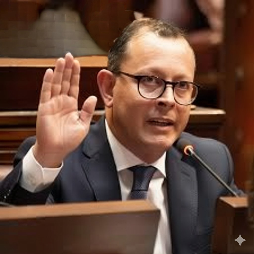 Hay un diputado que pidió ir hoy al Palacio Legislativo y ya está votando el presupuesto aunque no haya nadie.