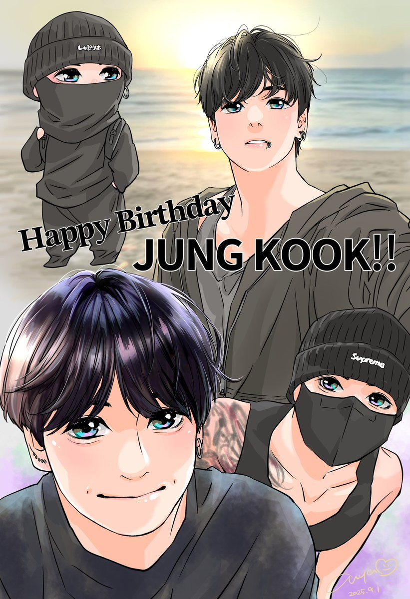 Anya_oxygen's tweet image. #HAPPYJKDAY ❕🐾🎂💜