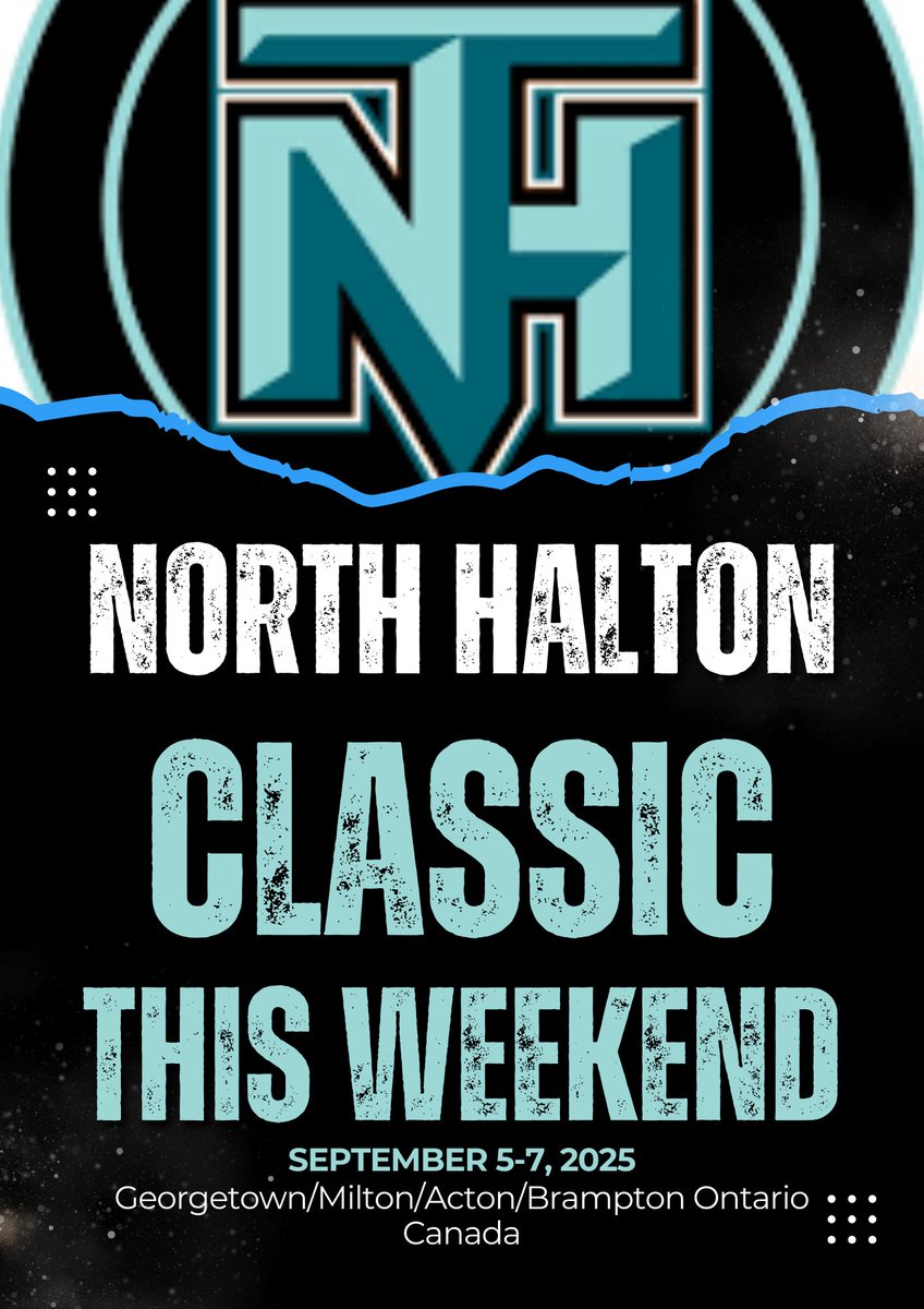 North Halton Rush, its Classic! Sept 5-7, 2025, 80 teams ready to play!