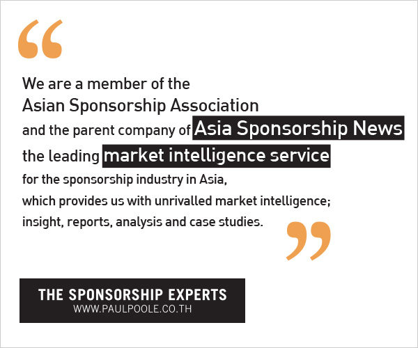NOBODY COVERS ASIA LIKE ASIASPONSORSHIPNEWS.COM #asiasponsorshipnews #asn