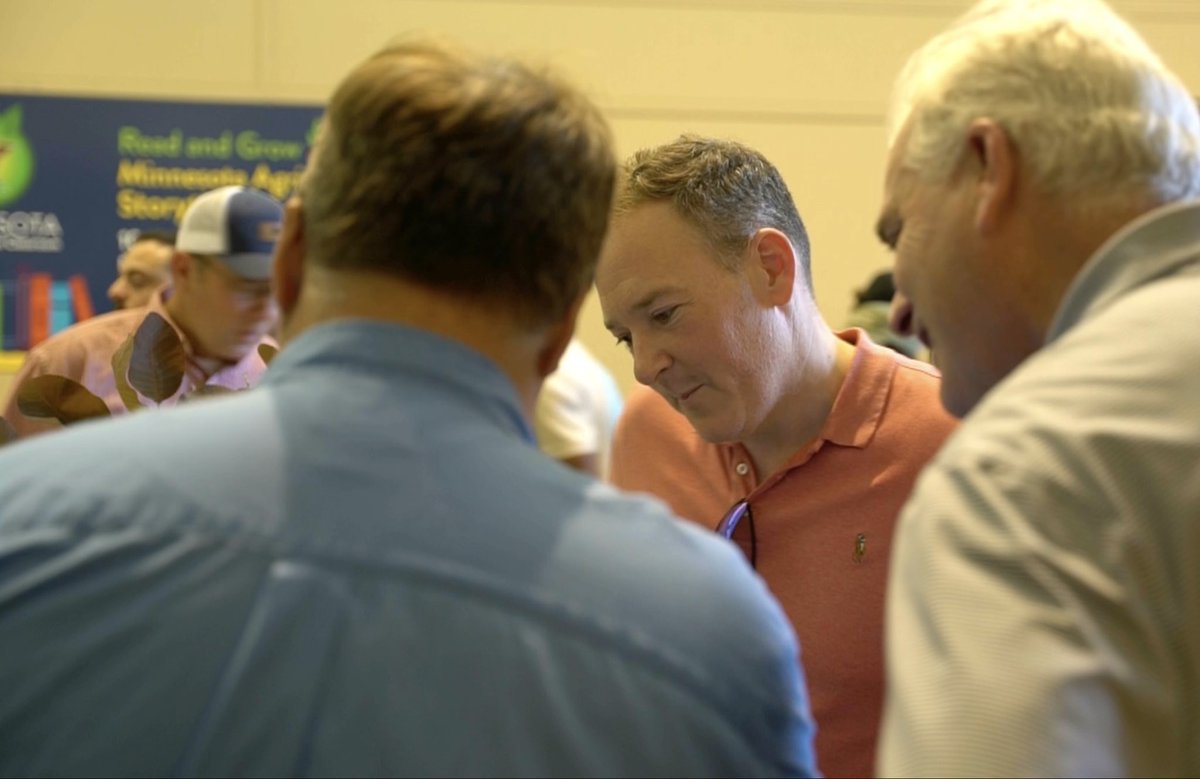Wrapping up a busy 5-day swing through Wyoming, Nebraska, South Dakota, and Minnesota. Spent my weekend in the Gopher State, including a visit to Christensen Farms in Sleepy Eye, a meeting with Delta Airlines in Minneapolis, and the State Fair with <a href="/GOPMajorityWhip/">Tom Emmer</a>.