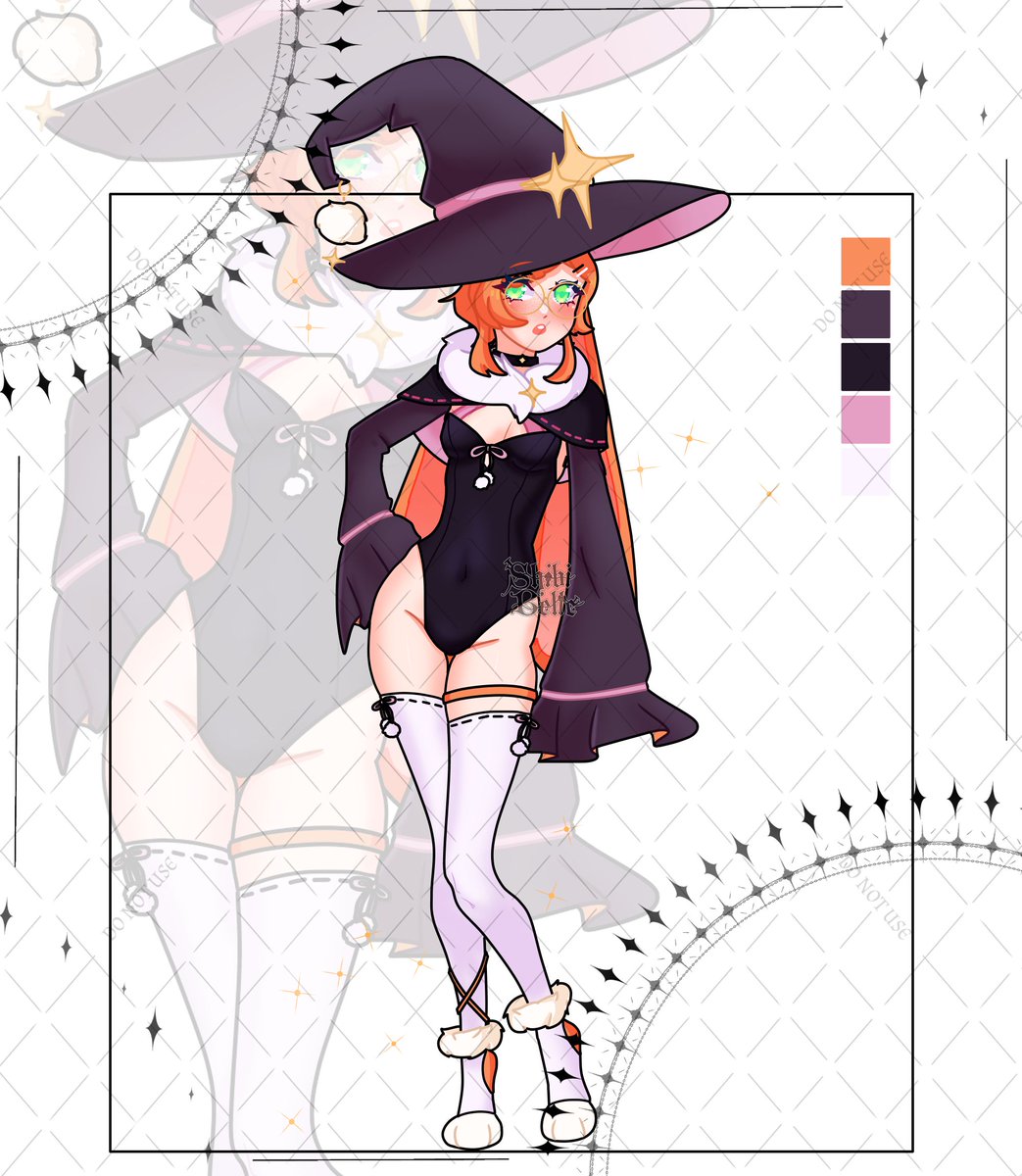 🐇Bunny Witch Adopt🧹
She can be yours over at my #VgenShop  for only $70💚

vgen.co/shibibelle/pro…

Base by: <a href="/heyy_muri/">Muribundo | VGEN🖌️</a> ❤️
#Vtuber #OC #Bunnygirl #Adopt #adoptable