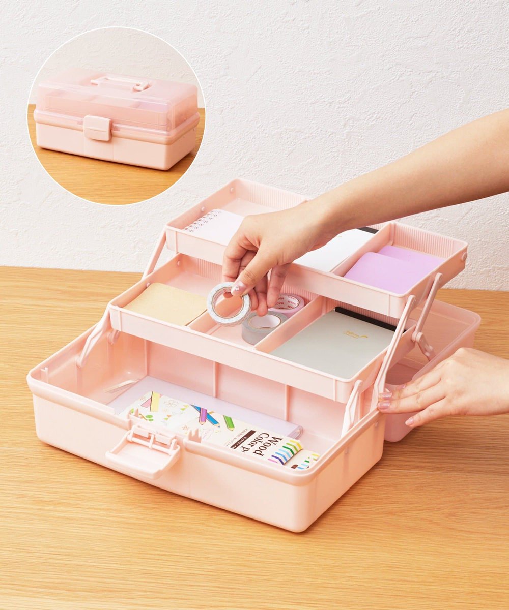 WEB限定カラー🍑 ツールボックス 1,000円（税込1,100円） コスメや裁縫