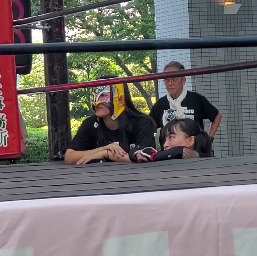 ryuukunhouchan's tweet image. 2025.8/31 #港区プロレスまつり 🐧
#KONOHA さん #七星 さん
が並んでるの久しぶりに見れたぁ🥰