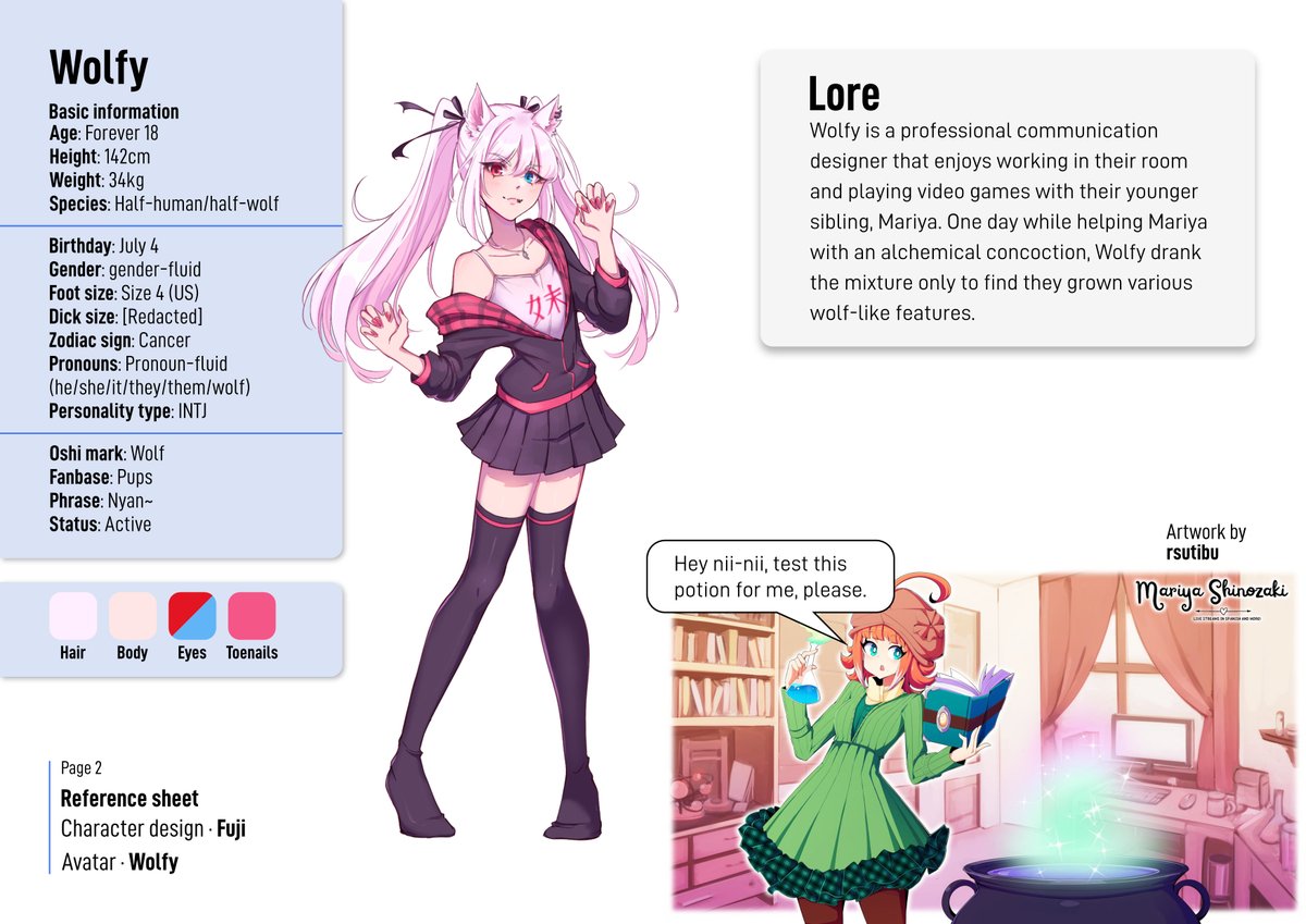 Rittsu_Design's tweet photo. What do you do when your alchemical genius imouto turns you into a cute wolf? Obviously you serve others in the only way you know how! That is right!

Communication design... wait, what did you think I meant when I said serve? Those services do not come free. https://t.co/VouajXGrPk