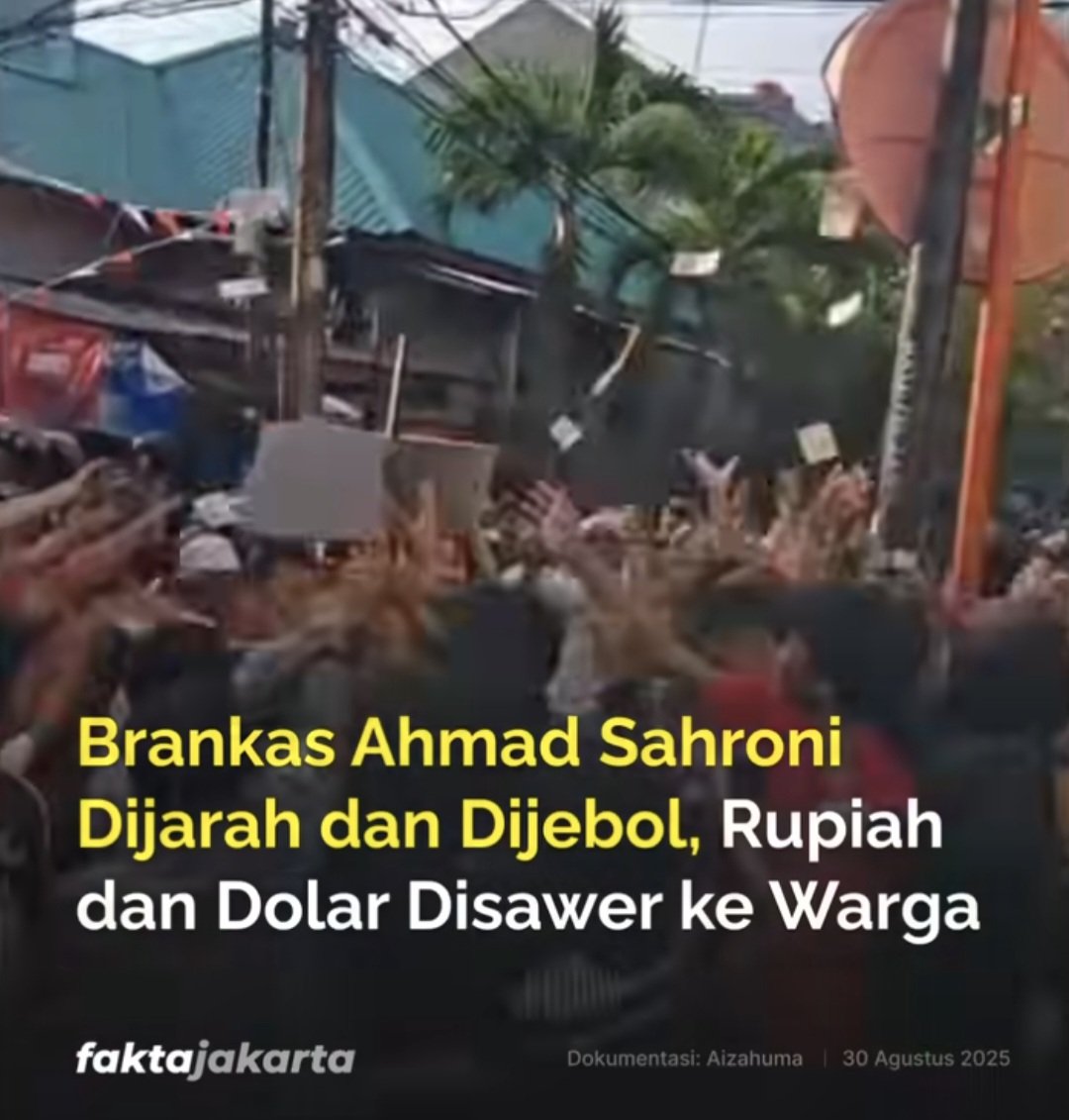 Demonstrasi yang aneh

Sahroni memang ngomong goblok. Eko Patrio dan Uya Kuya memang joget-joget. Sri Mulyani memang ambil kebijakan efisiensi, memotong alokasi dana ke Pemda, hingga Pemda menaikkan Pajak Bumi Bangunan. Tapi omongan dan tindakan mereka itu kan cuma pucuk daunnya