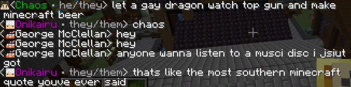 Just some <a href="/ChorionSMP/">🌿★ ChorionSMP ★🌿</a> shenanigans (LET A GAY DRAGON WATCH A MOVIE IN PEACE)