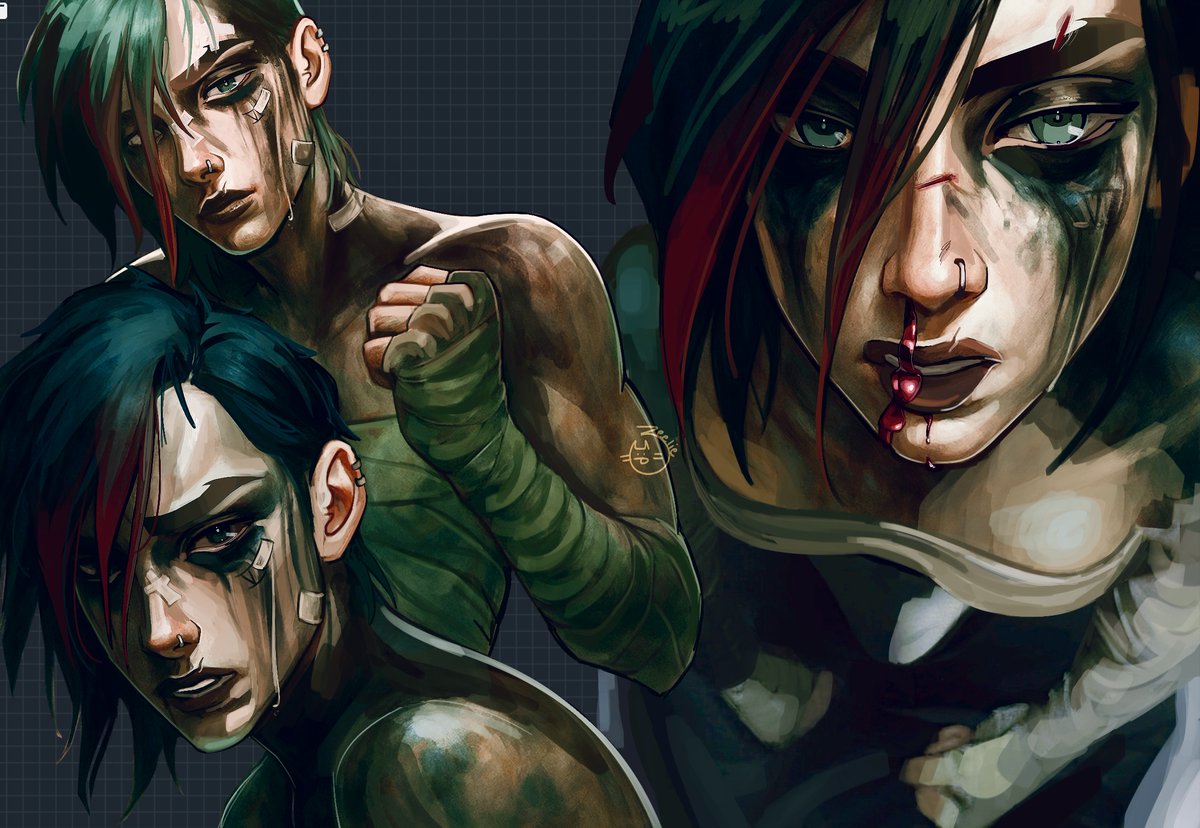 other color pallete #Vi #arcane