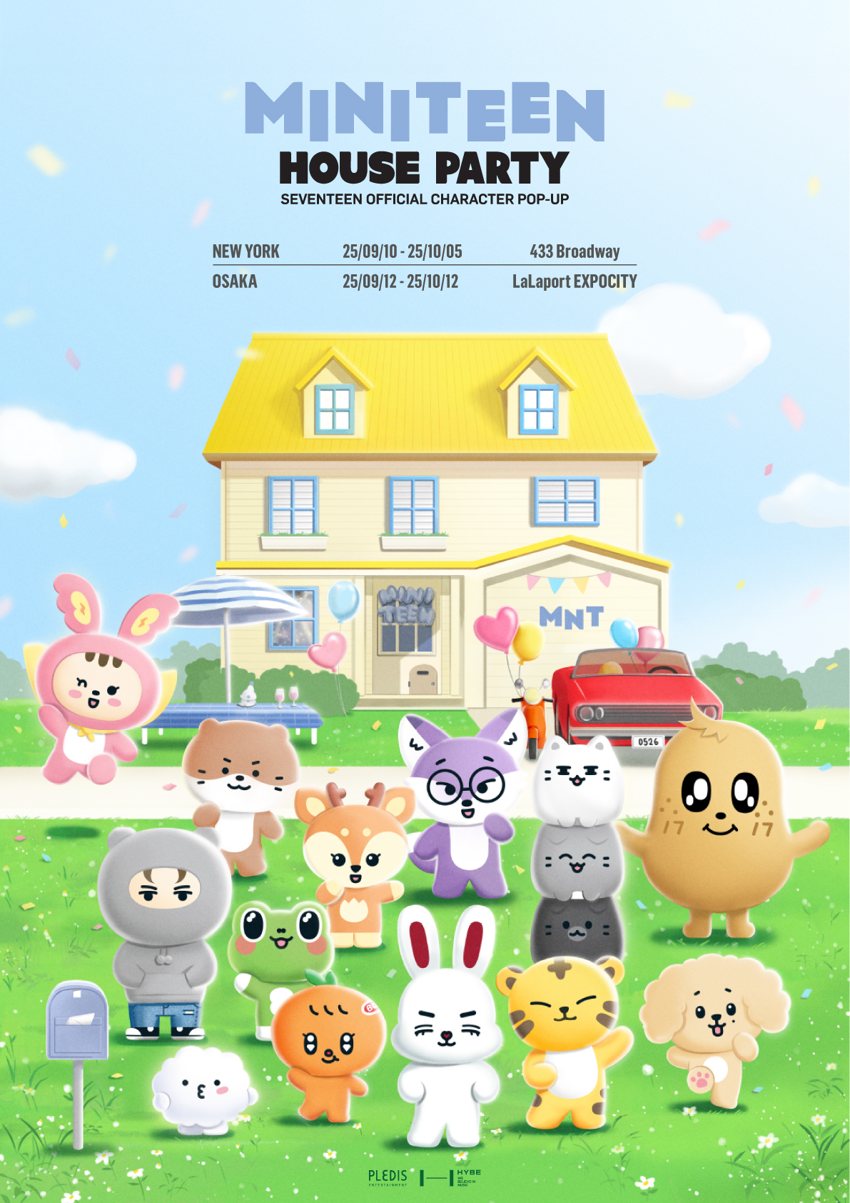 MINITEEN HOUSE PARTY ポップアップ ムードランプ エスクプス theseoulrem on X: 