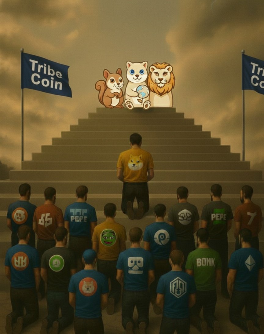 vitor980411's tweet photo. @Tribecoin01 The true kings of meme coins. $TribeCoin to the top. 🦁🐻‍❄️🐿️

 #TribeMemeContest3 #TribeCoin #MemeForGood #TribeMemeContest3 https://t.co/olVGxUFyXK