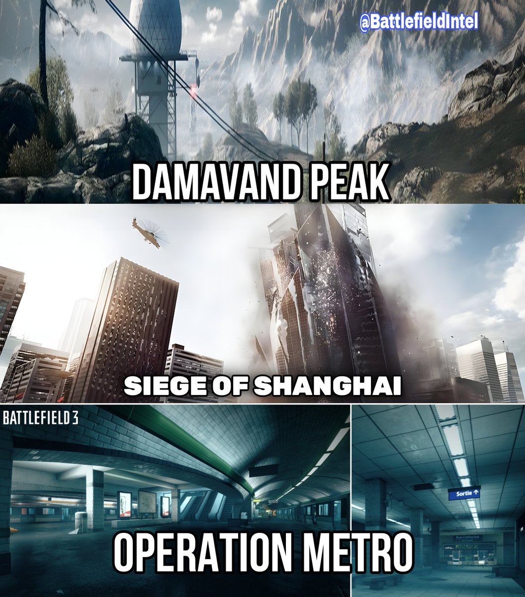 Which map would you like to see return in Battlefield 6? 🔥

#Battlefield #Battlefield6 #BF6