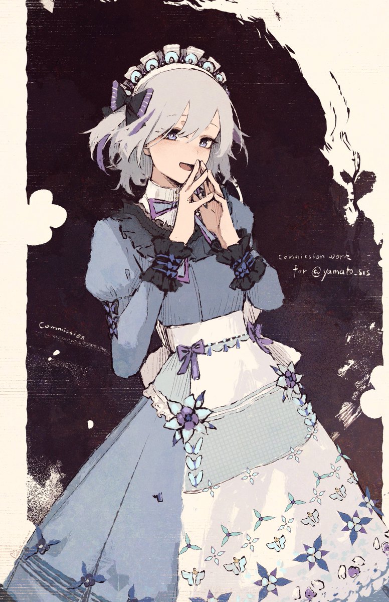 Thank you so much for commissioning me to draw Contender and supporting me! O v &lt; ---- 💜

 #GirlsFrontline