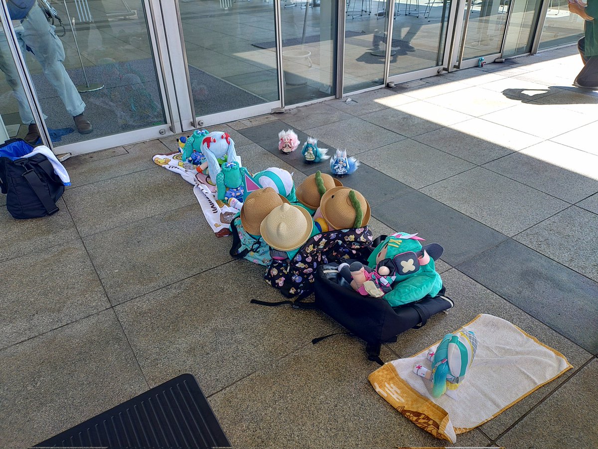 隣の待機列観察😆
#マジカルミライ2025