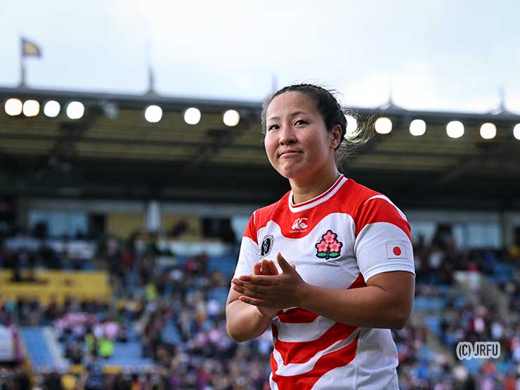 ラグビー yu Global Youth 7s Champions Yuna Nozawa and Captain Hinano