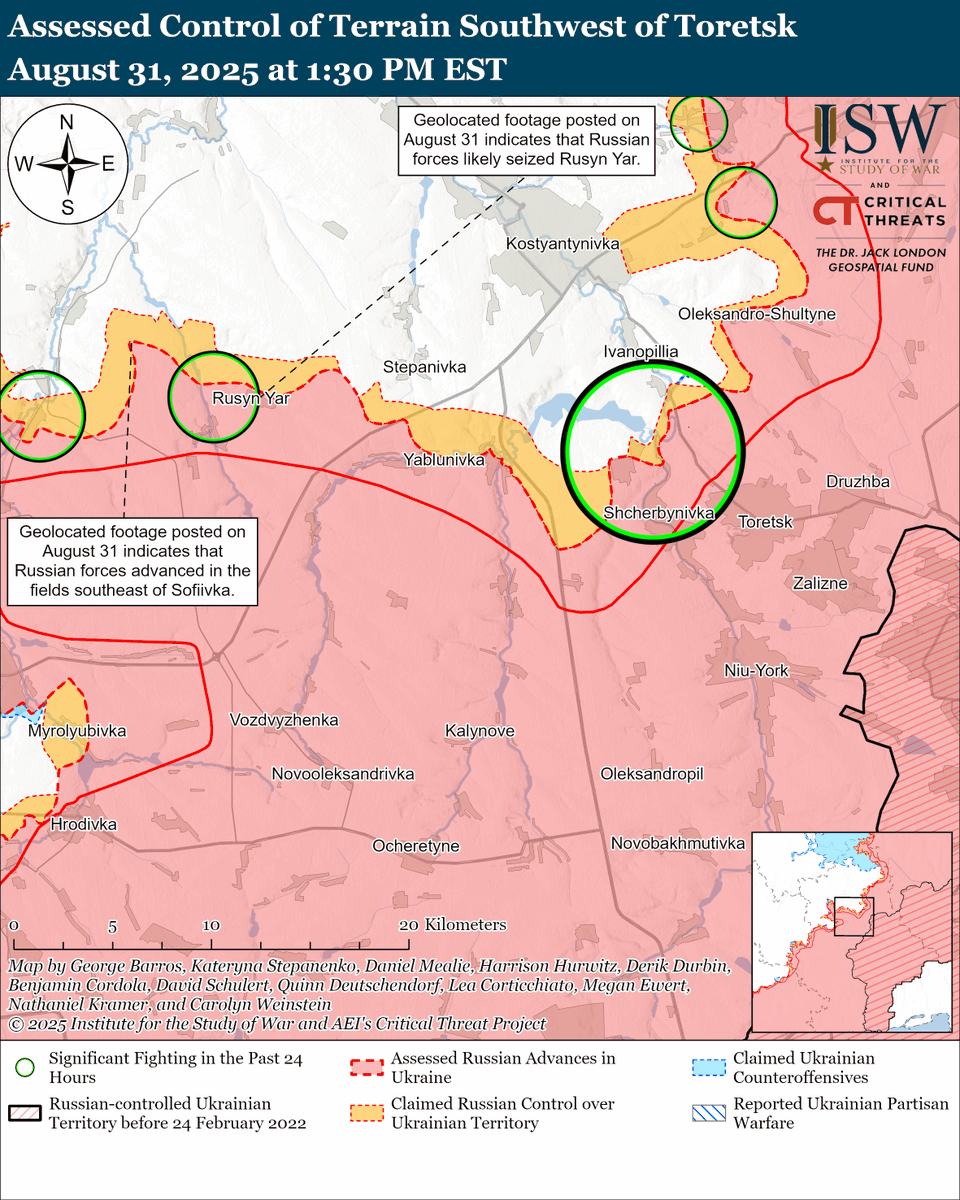 Institute for the Study of War tweet media