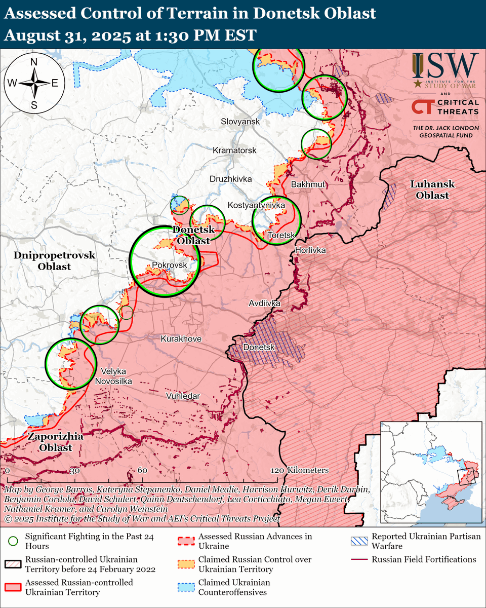 Institute for the Study of War tweet media