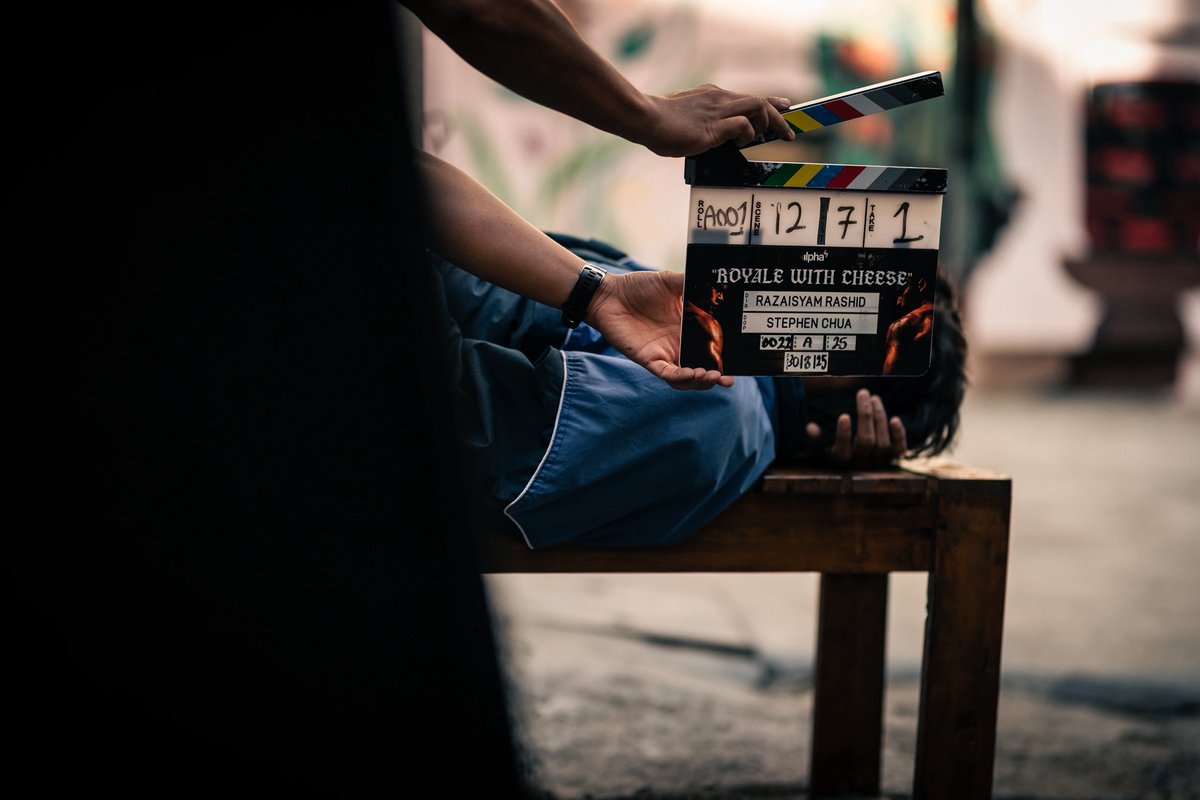 Razaisyam's tweet photo. Every film is a new chapter. Semalam officially buka page one of my 4th movie. 
Still rasa macam first day kat set. https://t.co/XXBd1IdZCS