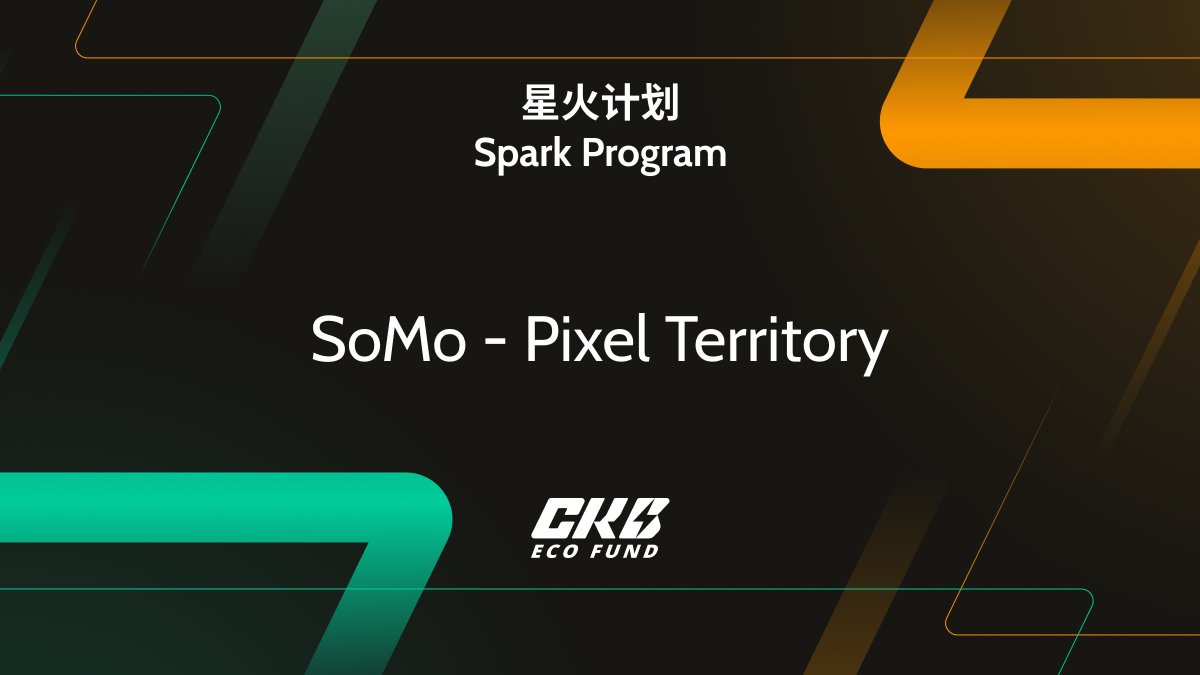 CKBEcoFund's tweet image. 🚀 CKB Eco Fund | Spark Program Update

We’re excited to announce: SoMo - Pixel Territory has been approved for a $1,200 grant ✅

Led by Telmo, SoMo is a gamified pixel territory app built on the CKB network. By leveraging the Spore protocol &amp;amp; cell-based ownership, it explores a…