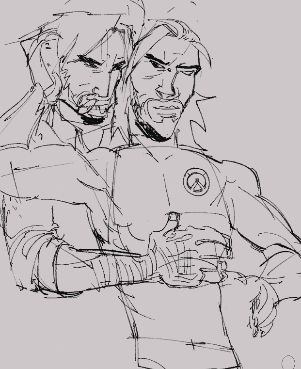 posting in case i dont finish it #yeehan #hanzoshimada #colecassidy