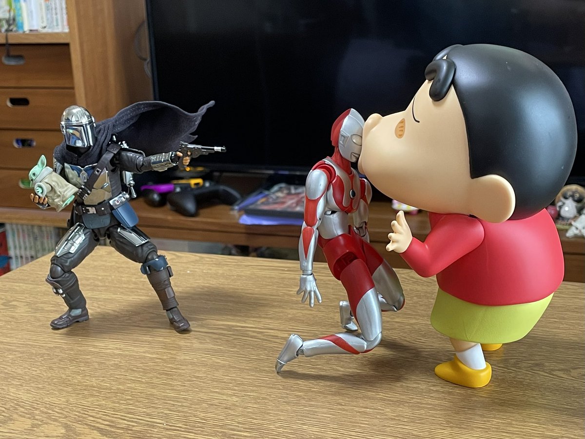 キス顔しんちゃん届いた！
かわいい！