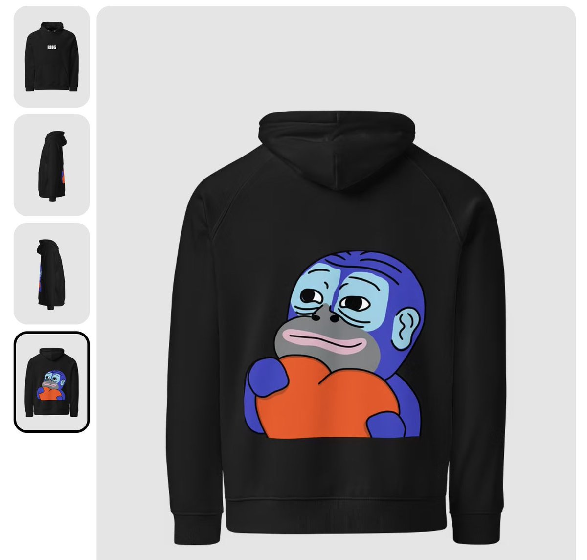 Get +1000% rizz by wearing <a href="/RonkeOnRon/">Ronin Monke</a> merch 🤯

Trust me it works
