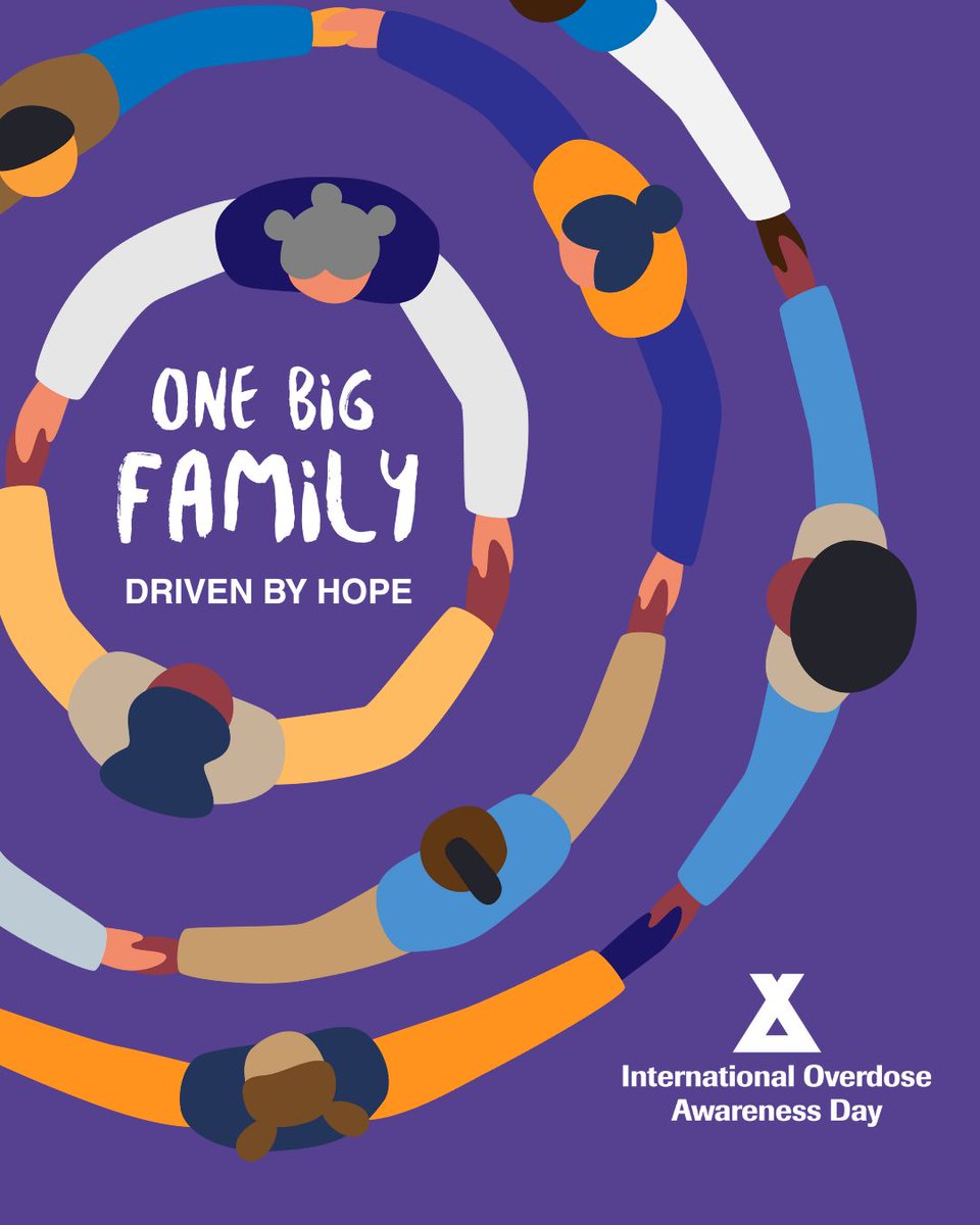 International Overdose Awareness Day is a reminder: behind every statistic is a person, a family, a community. Let’s lead with compassion and work to prevent more loss 🤍
