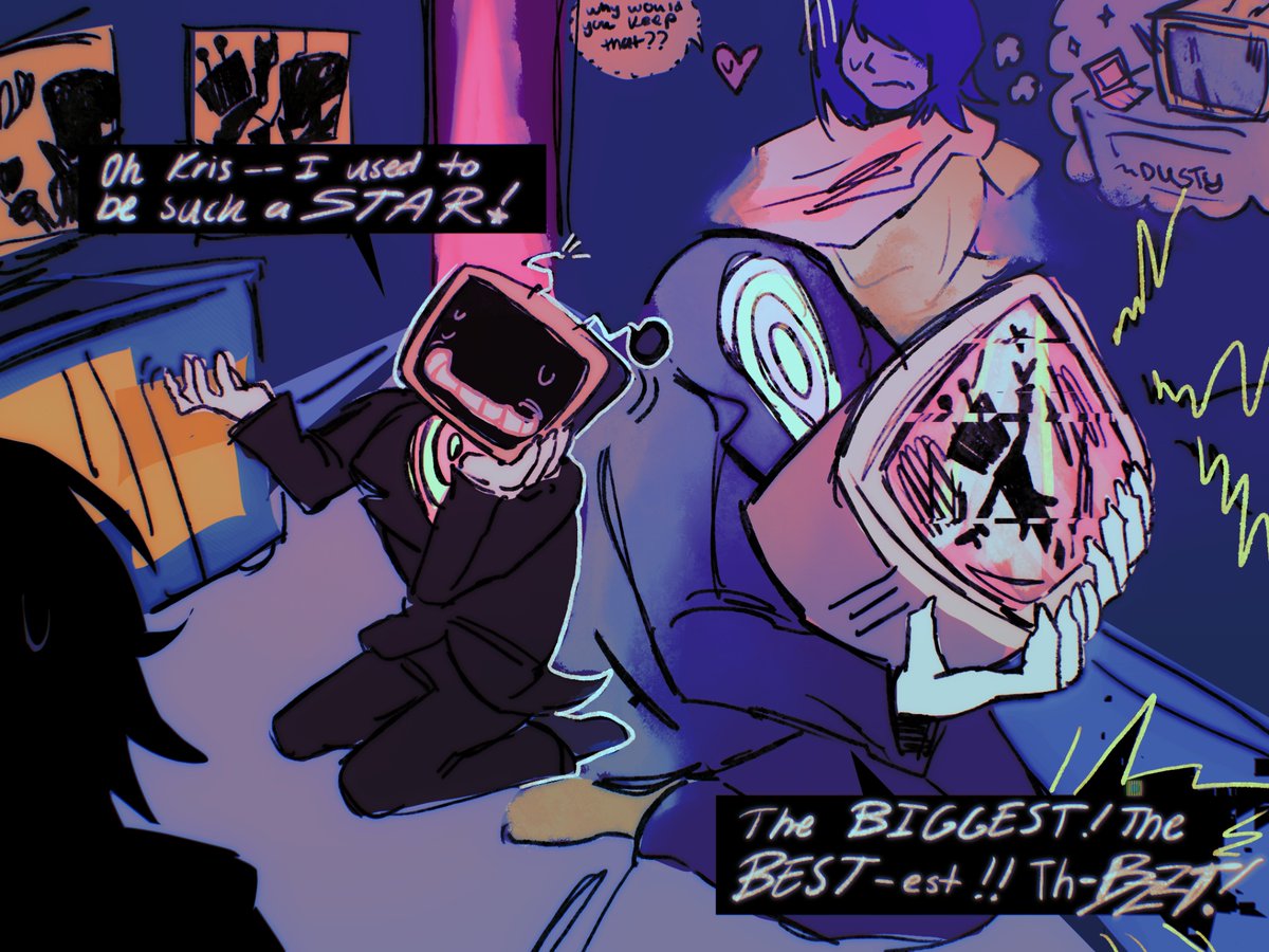 this au is literally so cool i needed to draw them… #SpamtennaSwapAU 
(designs by @/diionysan!)