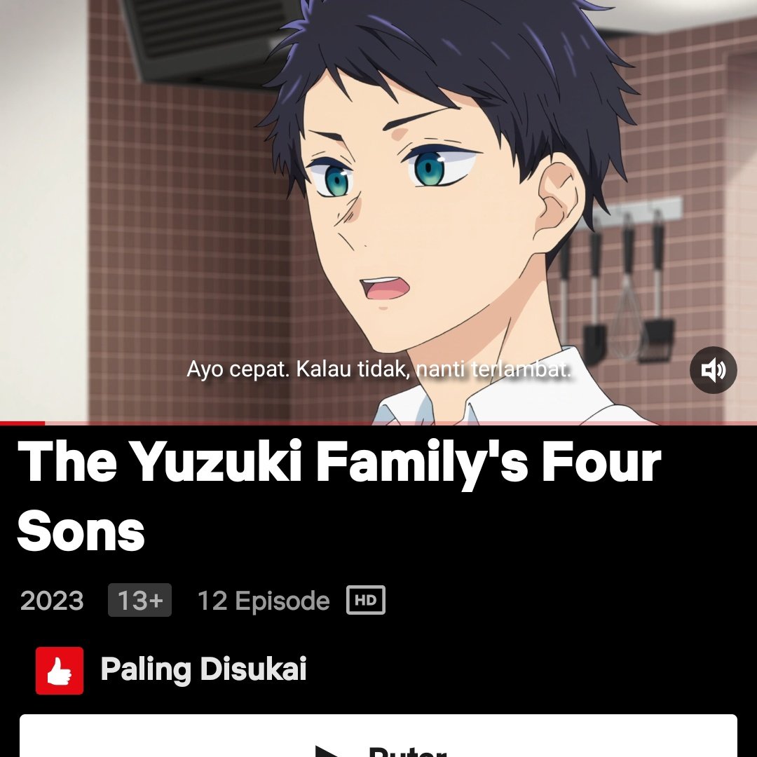 makasih banyak <a href="/whisperinglova/">zuii #1312</a> yg udah rekomen anime ini, pls seru parah!! sayang bgt sama 4 bersaudara ini 😭🫰🏻