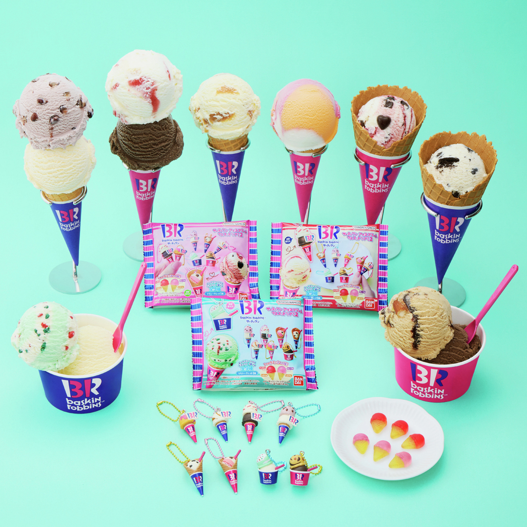 本日発売開始❤‍🔥／ 本日よりサーティワン アイスクリーム マスコット