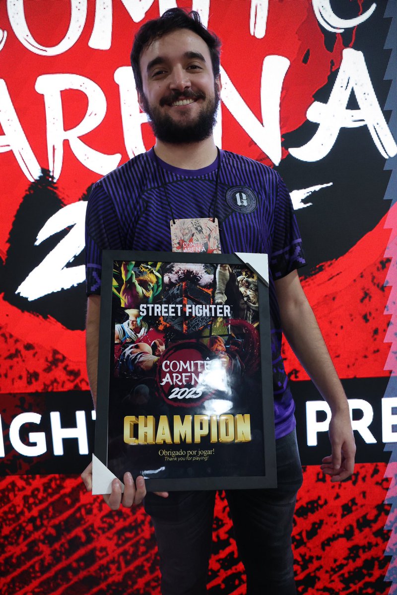 2GAME FGC (@2gamefgc) on Twitter photo Brayan Job campeão do Comitê Arena 2025 💜🏆🪇
Obrigado a todos que torceram por nos nessa run incrível do <a href="/BrayanJob1/">2G Brayan_Job</a>.
#Vamo2GAME Brayan Job campeão do Comitê Arena 2025 💜🏆🪇
Obrigado a todos que torceram por nos nessa run incrível do <a href="/BrayanJob1/">2G Brayan_Job</a>.
#Vamo2GAME
