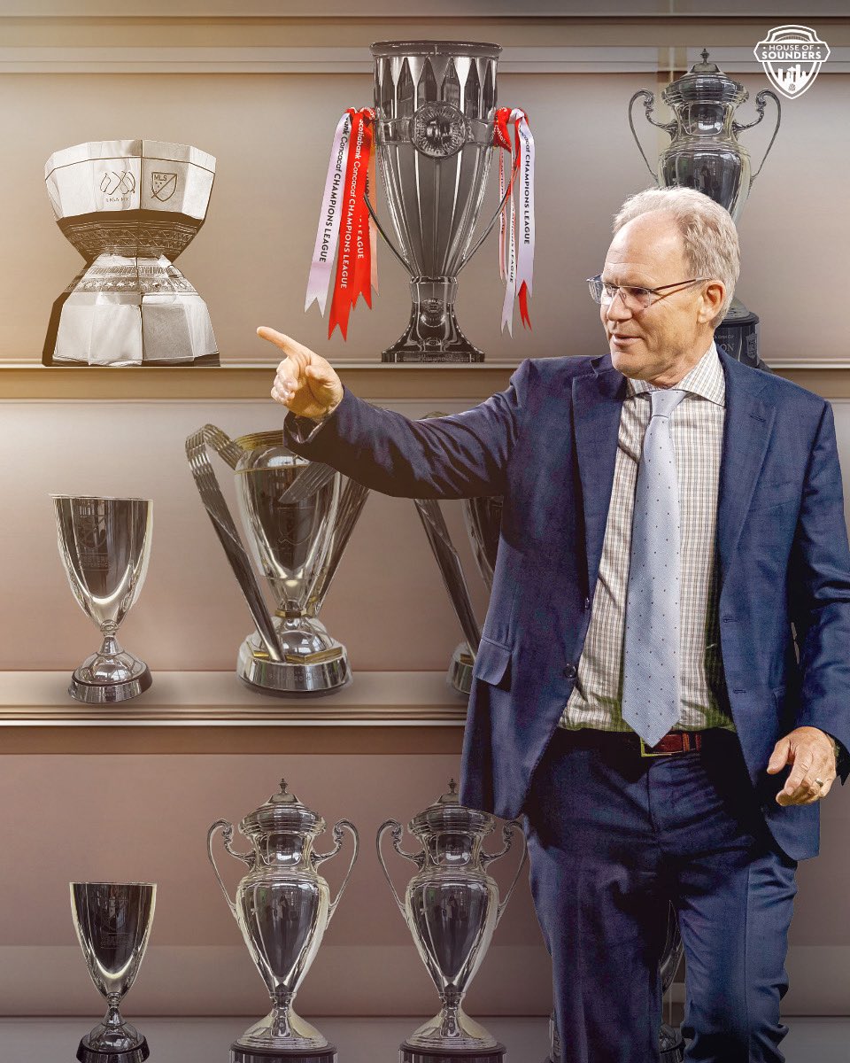Another major trophy added to the #Sounders collection of silverware😮‍💨