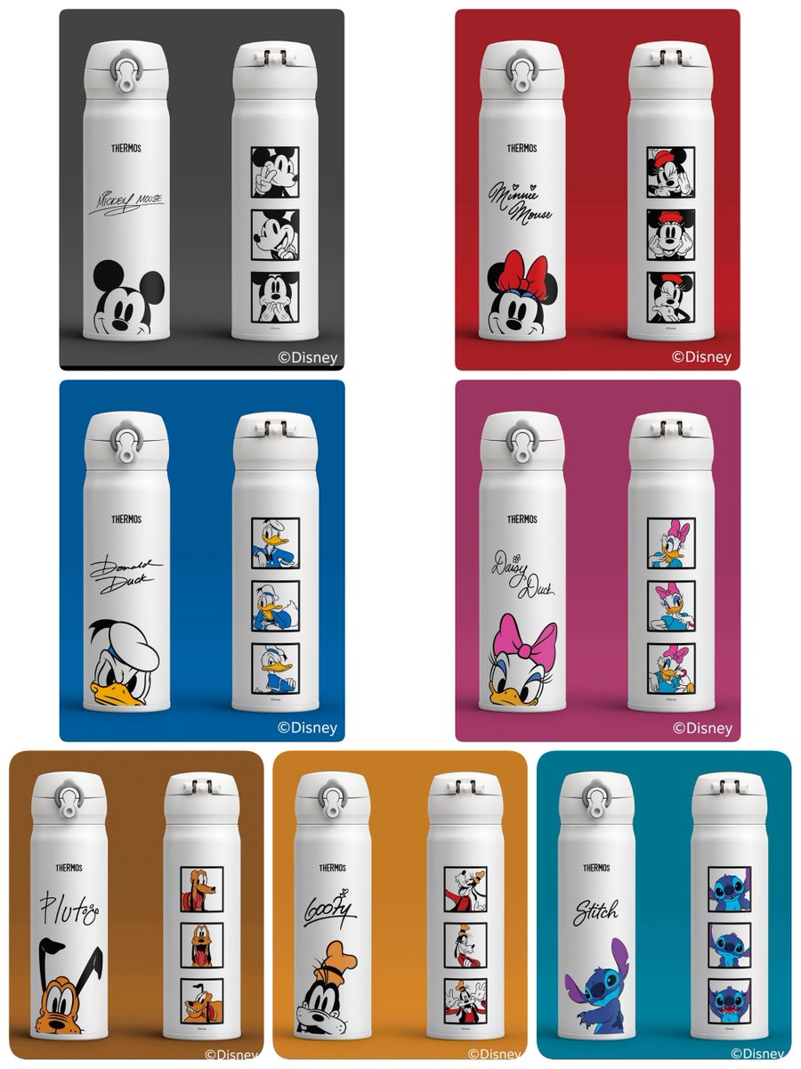 ━━━━━━━━━━━━
#サーモス株式会社
「真空断熱ケータイマグ」
✎𓂃9月22日　販売開始

＼ディズニー限定デザイン／
ミッキーやスティッチなどキャラクターのサインが入った限定ボトルが登場！  
可愛い上に保温効果抜群なのが嬉しい⸝⸝꙳  

thermos.jp/info/pdf/20250…
#Disney #ディズニー
