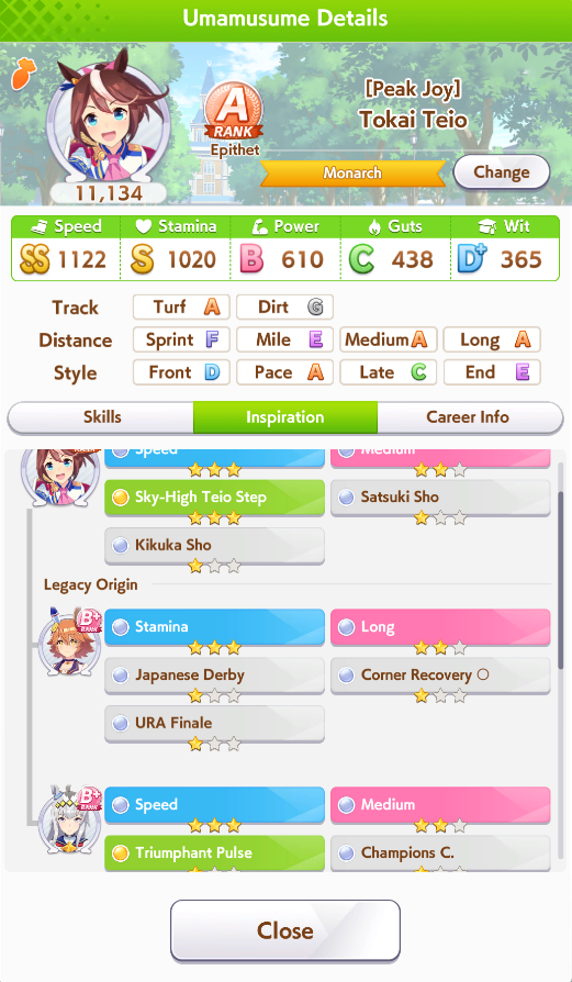 TheAgentAxel's tweet photo. @umamusume_eng 914037632899 - have 250 followers plenty of space
9* Tokai Teio (6 speed/3 stamina)
MLB Kitasan Black https://t.co/qS5kyBB3hp