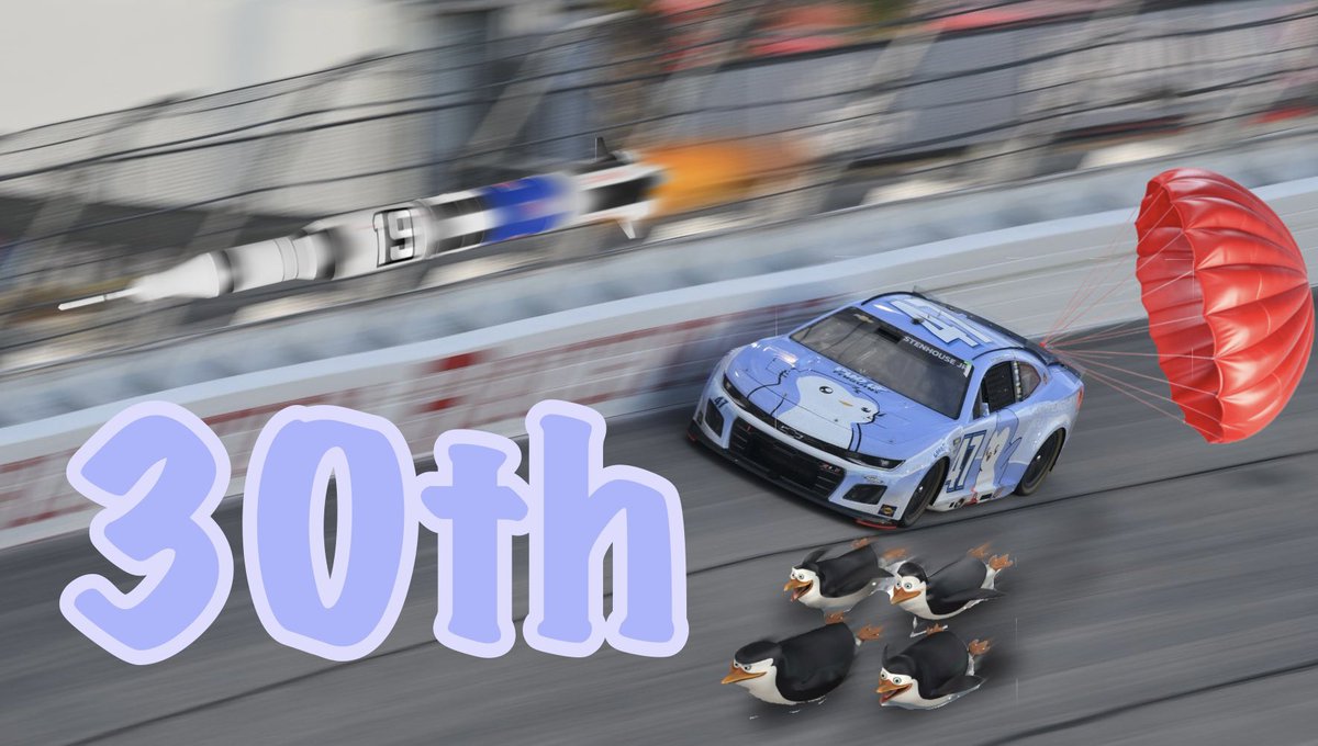 did ricky stenhouse jr get a top 20 tweet media