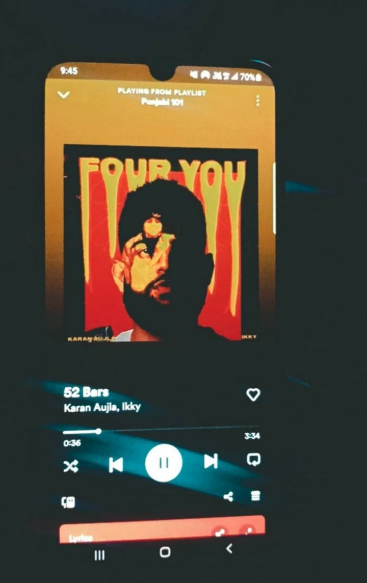 hawa_ka_jhokka's tweet photo. “If "52 Bars" doesn’t make you feel like the "main character…" sorry bro, you lost your card.”
#KaranAujla #52Bars #TREASURE https://t.co/RhZKP1J77q