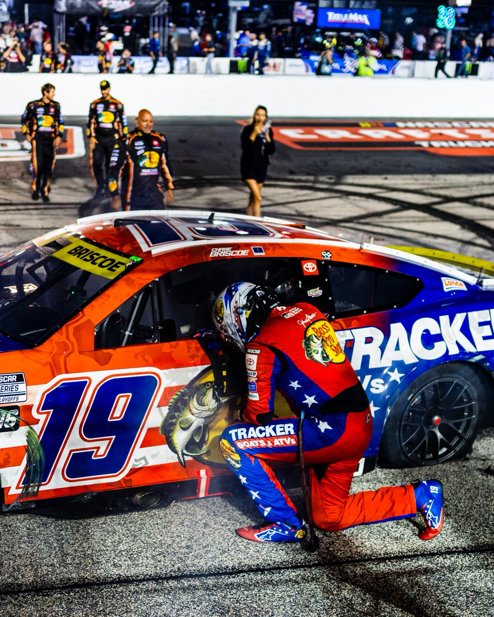 NASCAR's tweet photo. Soak it all in, @chasebriscoe. https://t.co/Cr9ov1qkOm