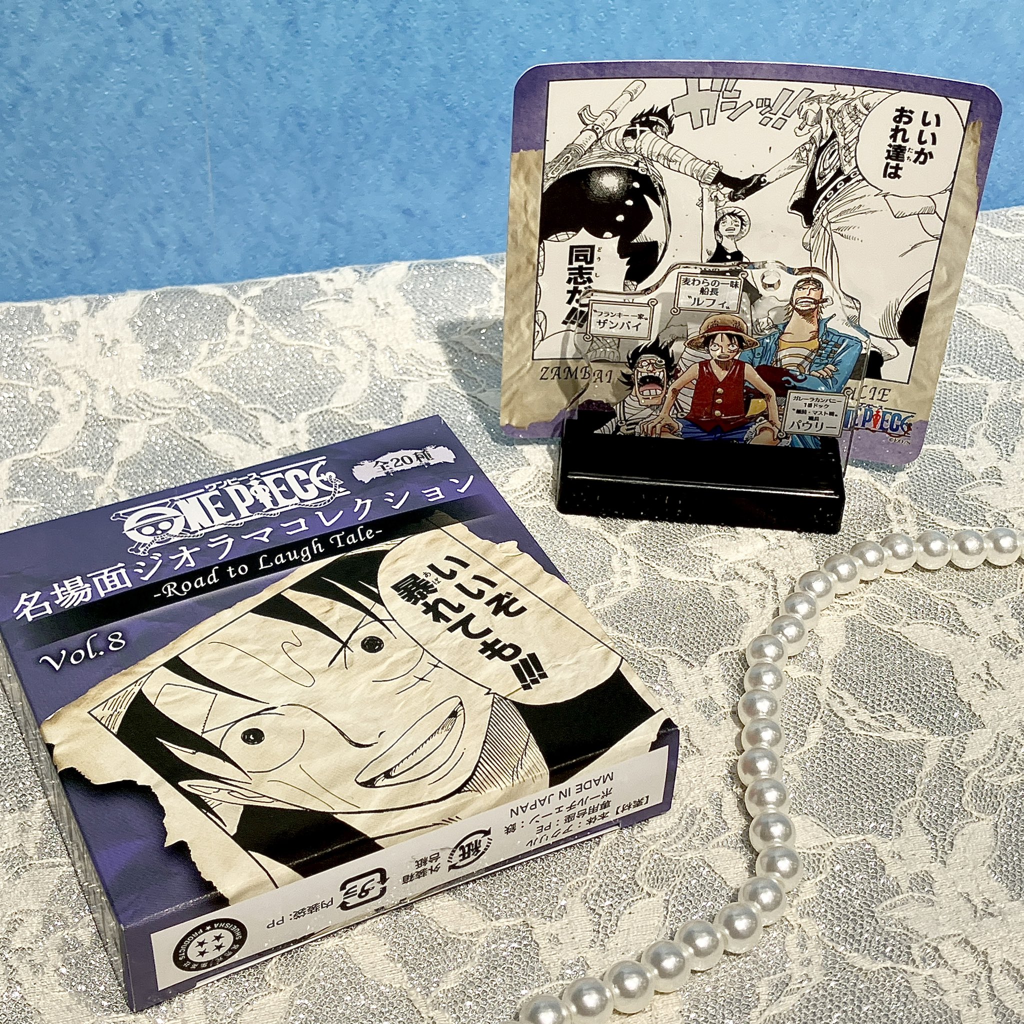 ONE PIECE 麦わらの一味セット　ジオラマ付 ONE PIECE 麦わらストア お台場店 on X: 