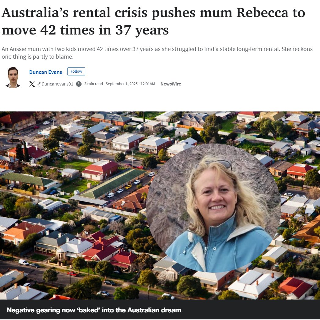 As SAP, we tackle issues holistically, including the housing crisis. While not the main game, we need to review short-stay (less than 30 days) rental accommodation.*

Agree / disagree? 🤔

📰 Over 37 years, the 58-year-old mother of two has moved 42 times in a never-ending