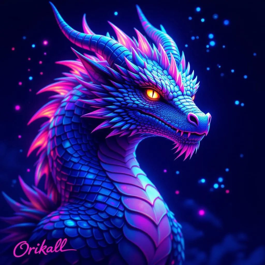 Portrait Of A Neon Dragon
starbeam.one/market/product…
<a href="/StarbeamOne/">starbeam.one</a>  #aiart #Dragon