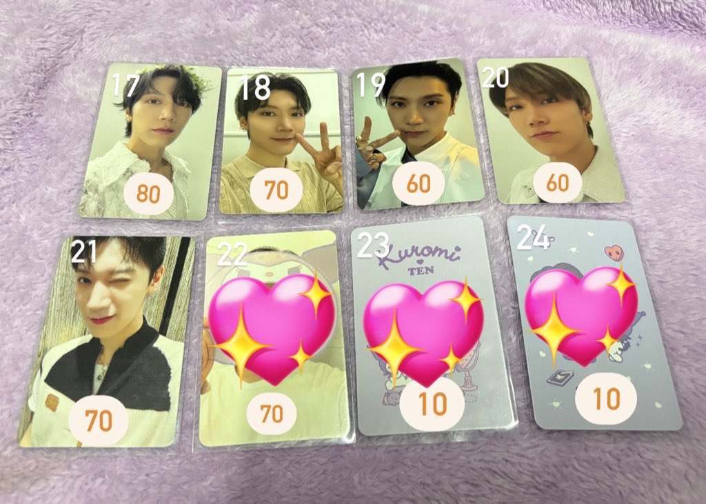 the__nw's tweet photo. ลดราคาลงใบละ 5 ฿ จากราคาเต็ม
🧤⁕꒱ ⊹ พร้อมส่ง/wts 💜
🐈‍⬛การ์ด เตนล์ TEN
💲ราคาตามภาพ
🛒 ยอด 100 ฿ ขึ้นไป ส่งฟรี
❌ 3,5,16,22,23,24,34
#ตลาดนัดtenlee #ตลาดนัดnct #ตลาดนัดwayv https://t.co/SRn6e0t586