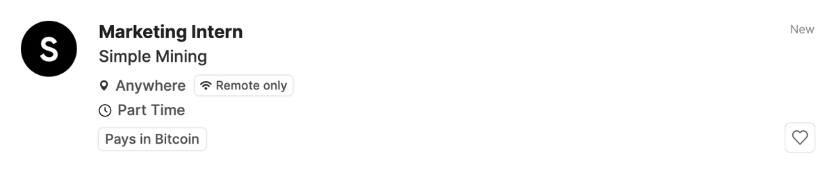 Open position for a marketing intern.

More details in the comments👇